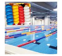 36ft Pool Safety Rope with Strong Hooks, Floats for Enhanced Visibility, Easy-to-Install Lane Divider for Beaches & Waterways (88.6ft/27m Long)