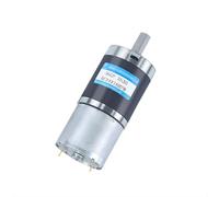 36GP-3530 DC Planetary Gear Motor, 36mm Diameter, Adjustable Speed CW CCW Rotation, High Torque Electric Motor with Planetary Gearbox (8RPM 24V Shaft Size 6mm Motor and bracket)