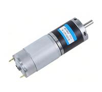 36GP-555 Planetary Gear Motor, DC 12V, Max 100kg.cm High Torque, Adjustable Speed, Reversible, Permanent Magnet, Totally Enclosed (1538rpm 24V 6mm shaft)