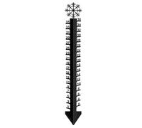 36in Outdoor Snow Gauge with Thermometer, Without Thermometer