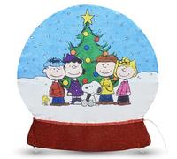 36IN Peanuts L2D PRE-LIT LED Yard Art Snowglobe Gang/Tree