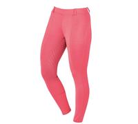 (36in, Pink) Dublin Womens/Ladies Performance Cool-it Gel Riding Tights