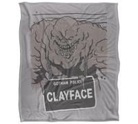 DC comics Batman Line Up Clayface Blanket Multicoloured (36In X 58In)