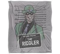DC comics Batman Line Up Riddler Blanket Multicoloured (36In X 58In)