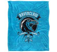 (36in x 58in, Multicoloured) Harry Potter Learning, Wisdom, Wit Ravenclaw Blanket