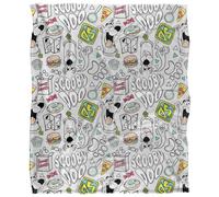(36in x 58in, Multicoloured) Scooby Doo Icons Blanket