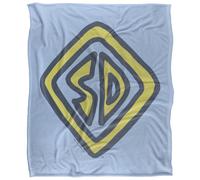 (36in x 58in, Multicoloured) Scooby Doo Logo Blanket