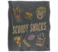 (36in x 58in, Multicoloured) Scooby Doo Scooby Snacks Blanket