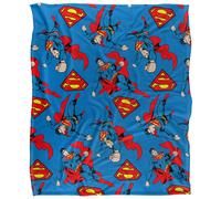 (36in x 58in, Multicoloured) Superman All-Over Print Blanket