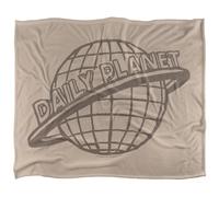 DC comics Superman Daily Planet Blanket Multicoloured (36In X 58In)