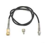 36inch 91cm DN2 Air Hose 4500psi High Pressure with Water-Oil Sparator and Stainless Steel Quick-Release Connectors