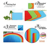 36K Plastic Desk Pad Test Writing Board Plate for Student High- PP Rounded Corner Design Soft Not Easily Deformed or Broken Great Children Students Friends