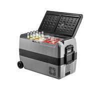 36L 50L 60L Portable Car Refrigerator Mini Fridge Freezer with Wheel and Handle, 12/24V DC for Camping, Picnics Electric, Garden and Hand Tools (60L)