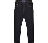 Lambretta Mens Stafford Slim Fit Denim Jeans - Black - 36L