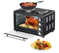 36L Mini Oven Grill Tabletop Counter Top Multi Fuction Cooker with Hobb 3200W.