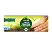 Hardys 36 Ltr Grow Bag Garden Planter - Fruits, Vegetables, Nutrient Rich Organic Compost Soil Blend, Fast Propagation, Breathable