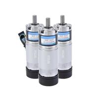 36MM 100KG DC Reduction Motor 12V 24V 36-555B Planetary Gear Encoder with rear cover, large speed regulation, small motor(37rpm,6mm 24V)