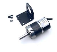 36MM 3525 DC Brushless Planetary Gear electronic starter 12V24V PWM Low Noise Torque Drive Brake Metal electronic starter AUOQKQUT(85,12V-6MM D Shaft)