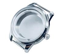 36mm 40mm Vintage Watch Case Kit Silver for Seiko Presage Cocktail Time | High Domed Sapphire Exhibition Back NH35 NH36 NH38 Mod Parts Casual Men Women