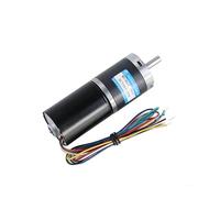 36mm DC Planetary Gear electronic starter 5-wire/6-wire With Brake 12V 24V Brushless electronic starter 36GP-3650 Adjustable Speed Can CW CCW Motors RUAJOGYNVM(8mm 6 line,1538RPM_12V)