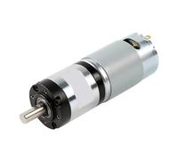 36MM DC Planetary Gear Reduction Motor 12V 24V 5RPM 2300rpm 50kg.cm Full Metal Gear with 555 Motor(DC12V-1260,Ratio 5)