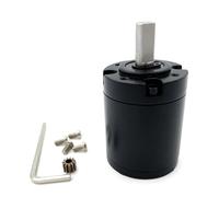 36mm Gear Box High Torque Metal Gearbox Gear Reduction Box for 550 DC Gear electronic starter Gear Reducer Smart Car electronic starter(189 to 1)