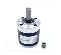 36MM Planetary Reducer electronic starter Gearbox To DC Gear electronic starter DIY Model 8MM D Shaft (M36GXR) MQXFCZUX(1 Ratio 100,Motor Gear)