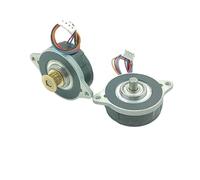 36MM Round Thin Stepper electronic starter 0.9 Degree 2-Phase 4-Wire Stepping electronic starter Dual Ball Bearing 5mm Shaft IINKUEYK(Model B)
