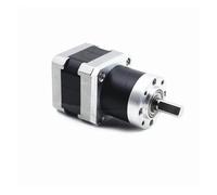 36MM Strong Planetary Deceleration Stepper Gear DC electronic starter Torque DIY Robot Round/Square Mounting Plate electronic starter 36GP-42H250B(1 Ratio 51,Round Mounting plate)