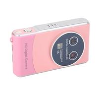 36MP 1080P HD Digital Camera, Dual Cameras, 18X Zoom, Auto Focus Vlogging Selfie for Travel Photography, 3in IPS Screen, Clear Recording even in Low Light (Pink)