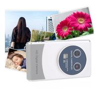 36MP Digital Camera, 1080P Vlogging Camera for Photography, 18X Zoom, Auto Focus, 3in Screen, Portable Compact Point and Shoot Cam for Teens Adult Beginner (White)