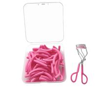 36Pack Eyelash Curler Refills Compatible with Tweezerman Neon Pink Comfort Grip Eyelash Curler (Pink)