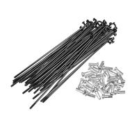 36Pcs 14G 2.0MM J Bend Bicycles Steel Spokes 119mm 125mm 136mm 138mm 141mm 144mm 153mm 158mm 169m Motorcycle Wheel Spokes With Nipples Bike Spoke Parts Cycling(141mm-36pcs)