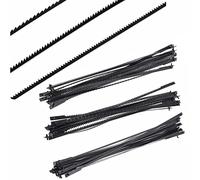 36Pcs 5 Inch Scroll Saw Blades, 10/15/18 Teeth Pinned Scroll Saw Blades, Carbon Steel, Woodworking Tool, Power Tool Accessories for Wood Plastic Foam Cutting