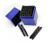 36Pcs Alphabet Number Stamp Set, Hardened Steel Letter Punch Tool Kit with Clear Imprint for DIY Jewelry Metal Leather Wood Crafting