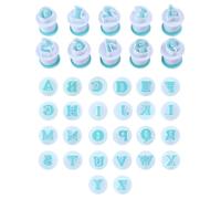 36Pcs Cookie Molds, Alphanumeric Molds, Fudge Mold Sets, Cake Decorating Molds, Kitchen Baking Cookie Molds, Candy Molds