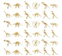 36PCS Dinosaur Bones, Mini Dinosaur Figures Fossils Party Decorations