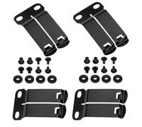 36pcs Discreet Carry Concepts Clips Stainless Steel Holster Clips Black Holster Belt Clip for Making Knife Sheath Keel Guard