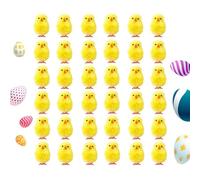 36Pcs Easter Chicks - Minis Yellow Chicks,fluff-y Easter Chicks For Craft,Plush Chicken Figures Easter Chick Decorations For Easter Bonnet Activities, Easter Egg Hunts, Arts And Cake Decorations