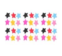 36pcs Hair Bangs Sticker Pad Star Shape Fringe Fixed Patch Care Tool Stickers Paste Grippers Clip Accessories for Woman Girls Styling