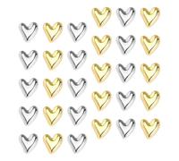 36pcs Heart Shaped Thumb Tacks for Notice Boards, Cute Photo Pins