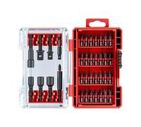 36Pcs Impact Driver Bits Set with a Storage Case, 28 Magnetic Screwdriver Bits, 5 Magnetic Sockets, 3 Socket Adapters, 1/4 In. Hex Shank Driver Tools Set for Power Screwdrivers, Electric Drill Drivers