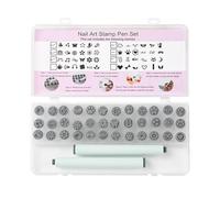36pcs Manicure Stamp Set For Creative Nails Art Designs At Home Or Professional Use Durability Nail Art Tools For Home Salon