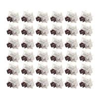 36PCS Mechanical Keyboard Tactile Switches 3 Pin Compatible with Standard Layout for Long lasting Usage (Brown)