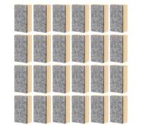 36pcs Mini Felt Blackboard Eraser for Chalkboards and Whiteboards