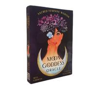 36Pcs Moon Goddess Oracle Fortune Telling Card Game Fun Mystical Tarot Card