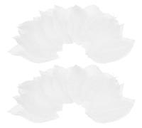 36pcs Natural Skeleton Leaves for Crafting White Pressed Leaf Set | DIY Handcrafting, Scrapbooking Embellishment, Unique Natural Look and Reliable Materials
