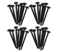 36pcs Plastic Shutter Repair Pins for Window Louvers, Black Fasteners | Effortless Installation, Sturdy Stability, DIY Friendly, Office and Window Repair Use, Replacement Repair Pin
