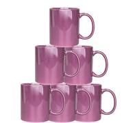 36Pcs Purple Colour Sublimation Mugs 11oz - Sublimation Cups Coated Cup Heat Press Printing Tea Coffee Mugs Personalise Gift