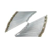 36PCS Rear Spoke Nipple Set 3.2x145mm Compatible With Yamaha TTR125 | Fits TTR125 2000-2003, TTR125E, TTR125L, TTR125LE, RT100, DT100, MX100
